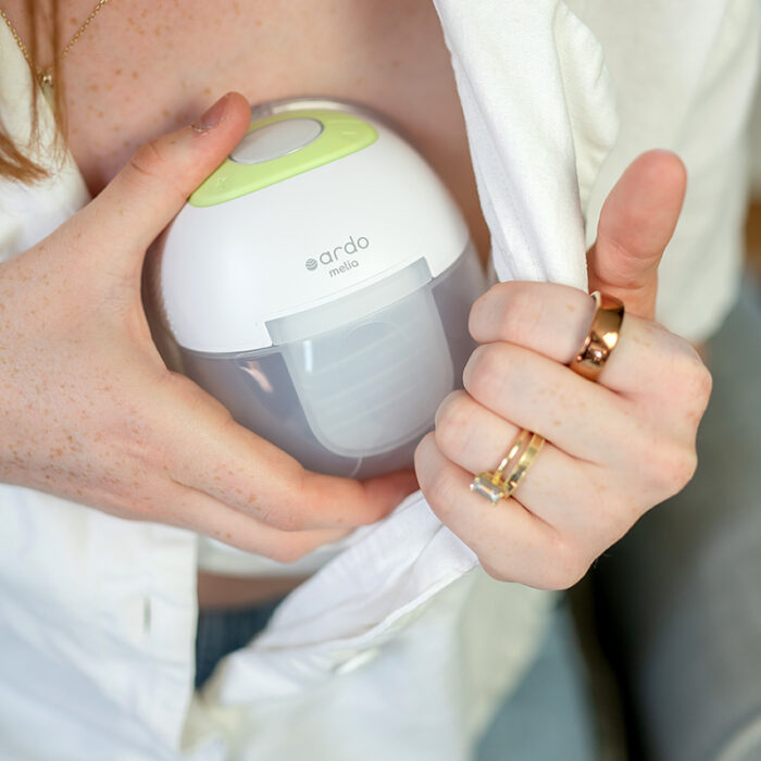 ardo melia single wearable borstkolf